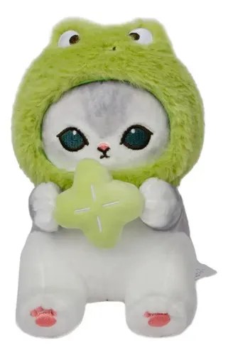 Pelúcia Gatinho Mofus Shark Cat 25cm