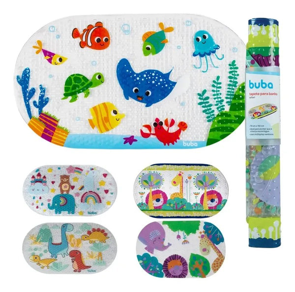 Tapete de Banho Antiderrapante Infantil Buba