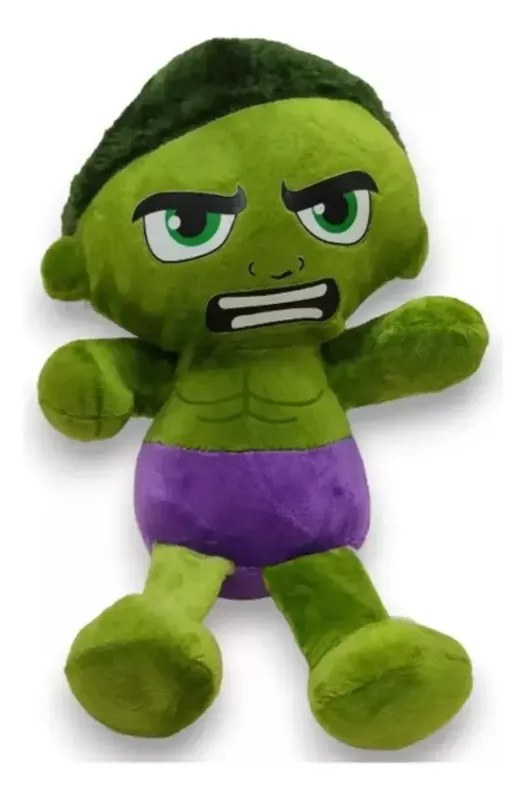 Pelúcia Hulk Musical Antialérgica 25cm