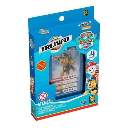 Jogo de Cartas Trunfo Patrulha Canina Grow