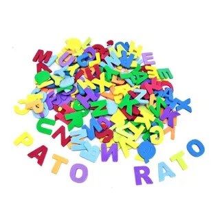 Jogo de Alfabeto em EVA 260 Letras 3cm