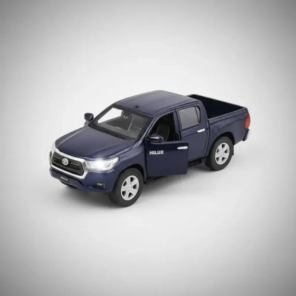 Miniatura Toyota Hilux 2016 1:36 Azul