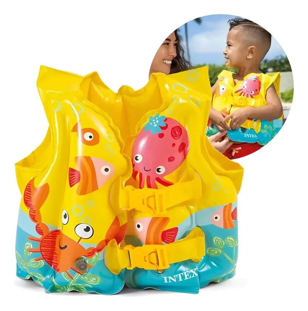 Colete Inflável Infantil Intex Tropical