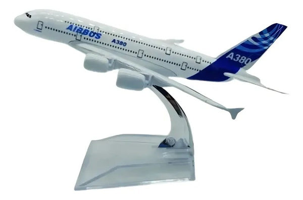 Miniatura Avião Airbus A380 1:32 Metal