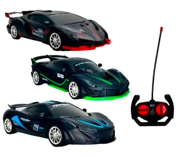 Carrinho de Controle Remoto 2.4G 360° Cores Variadas