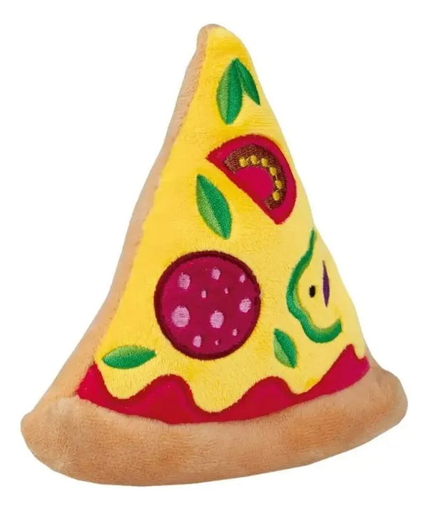 Brinquedo de Pelúcia Pizza para Cachorro