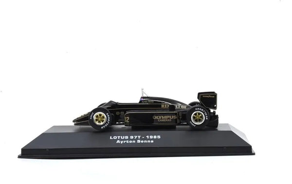 Miniatura Lotus 97T 1985 Senna Luppa