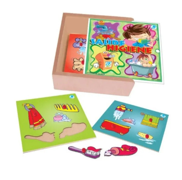 Kit Educativo Saúde e Higiene Simque