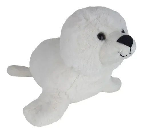 Pelúcia Foca Branca 32cm