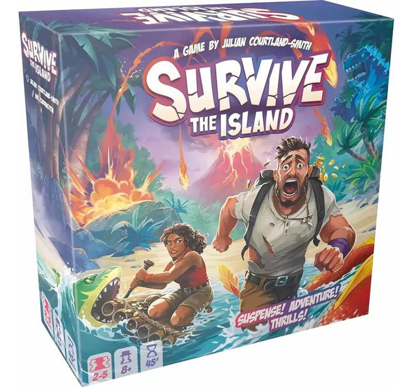 Jogo de Tabuleiro Survive The Island Galápagos