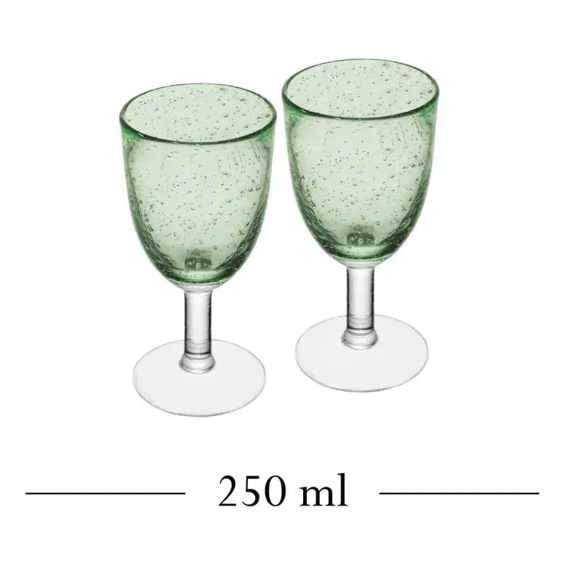 Kit 2 Taças Wolff Ecoglass Vidro Reciclado 250ml