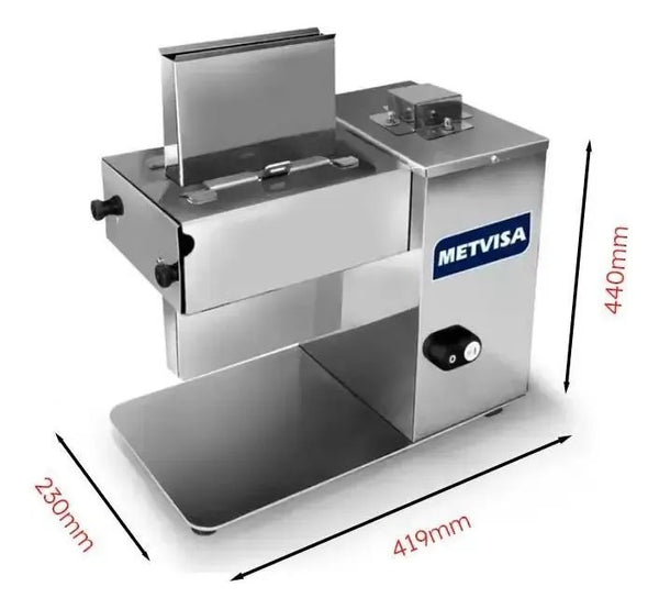 Amaciador de Bifes Inox Metvisa NR12 220V