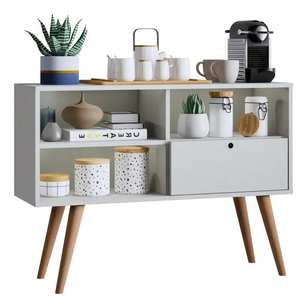 Balcão Buffet com Nichos 95x45x30cm