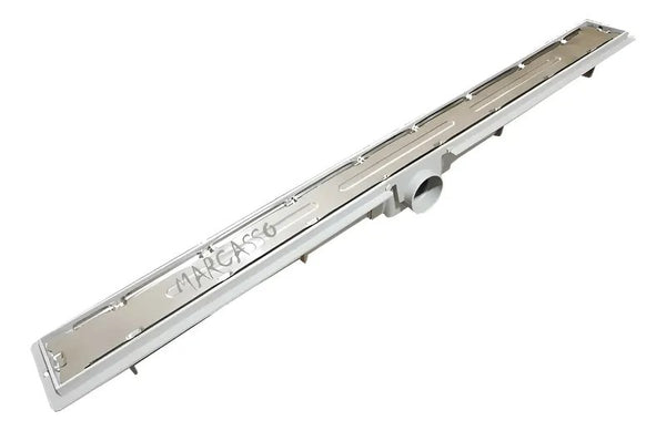 Ralo Linear Oculto 5x70cm Tampa Inox Polido