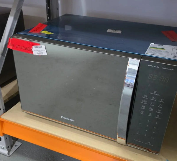 Micro-ondas Panasonic NN-ST67L 34 Litros Inox