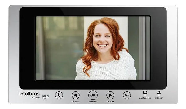 Módulo Interno Wi-Fi Intelbras Allo WT7 Touch Screen Bivolt