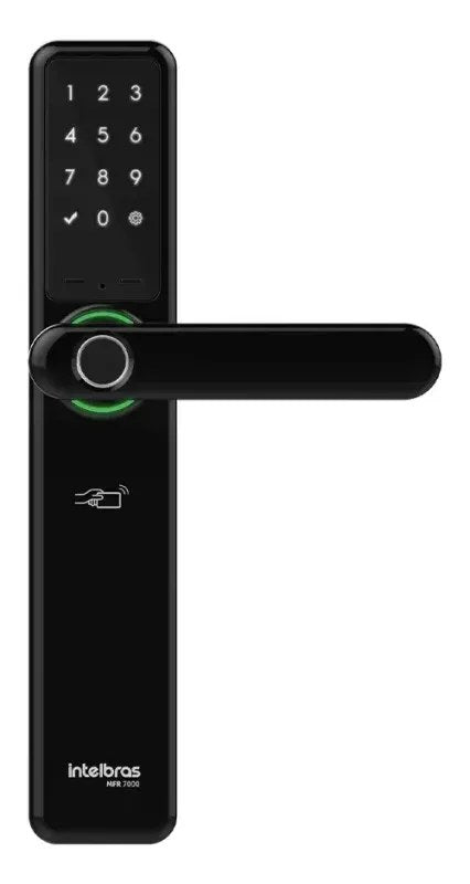 Fechadura Digital Intelbras MFR 7000 com Maçaneta