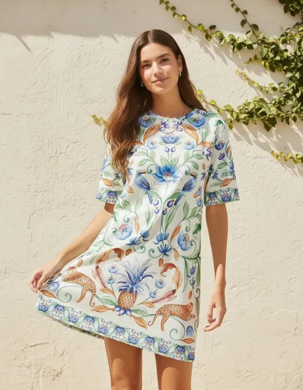 Vestido T-Shirt Farm Elsa Tam P