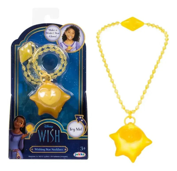 Colar Estrela dos Desejos Wish com Luz Sunny