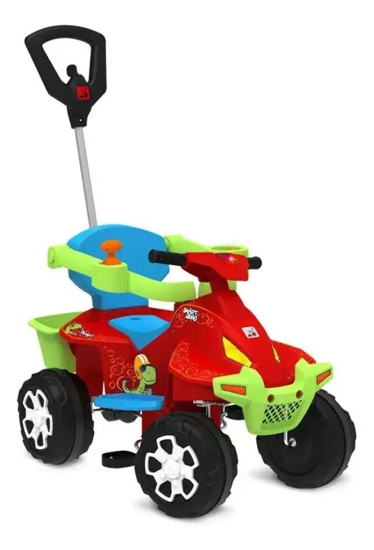 Quadriciclo Infantil Bandeirante Smart Quad de Passeio e Pedal