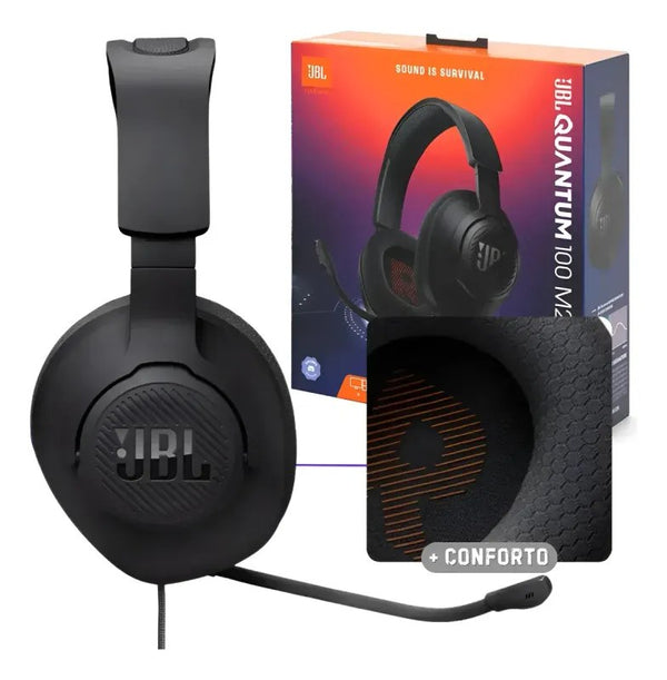 Headset Gamer JBL Quantum 100M2 Preto