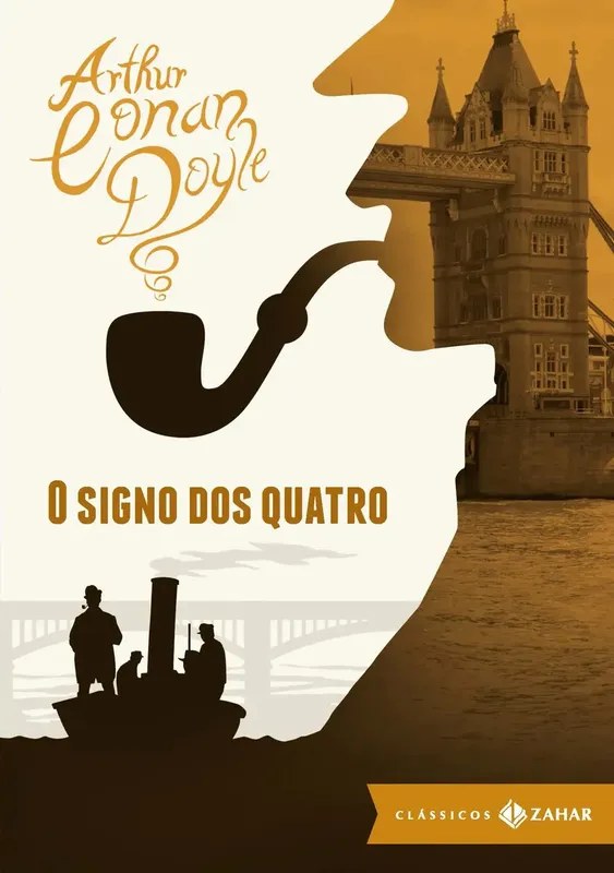 Livro As Aventuras de Sherlock Holmes - O Signo dos Quatro