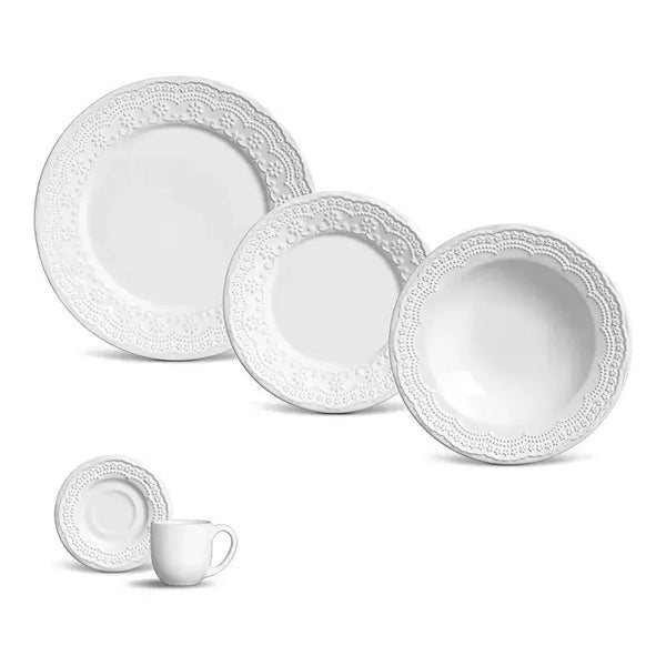 Aparelho de Jantar Porto Brasil Madeleine 20 Peças