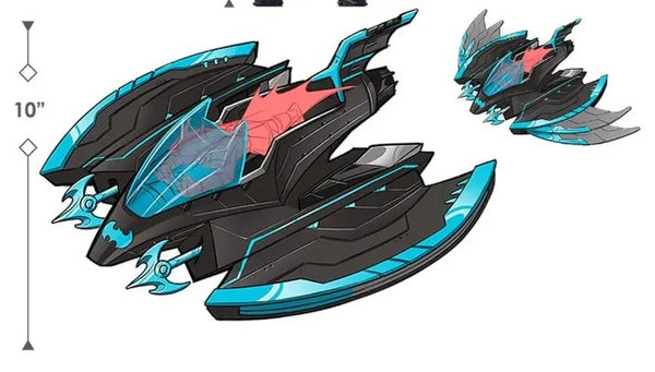 Batwing Ninja Batman Retrátil sem Boneco