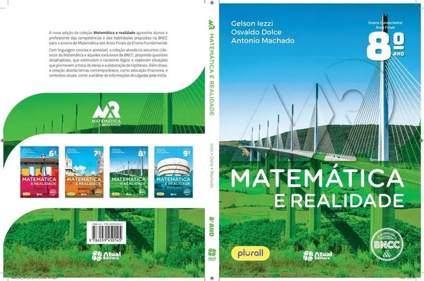 Livro Matemática e Realidade 8º Ano - Gelson Iezzi