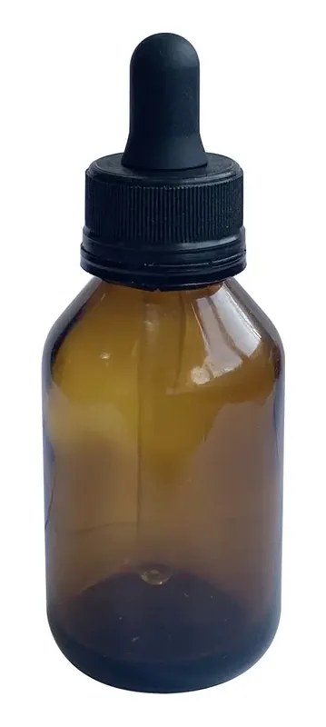 Kit 10 Frascos Conta-Gotas de Vidro 60ml