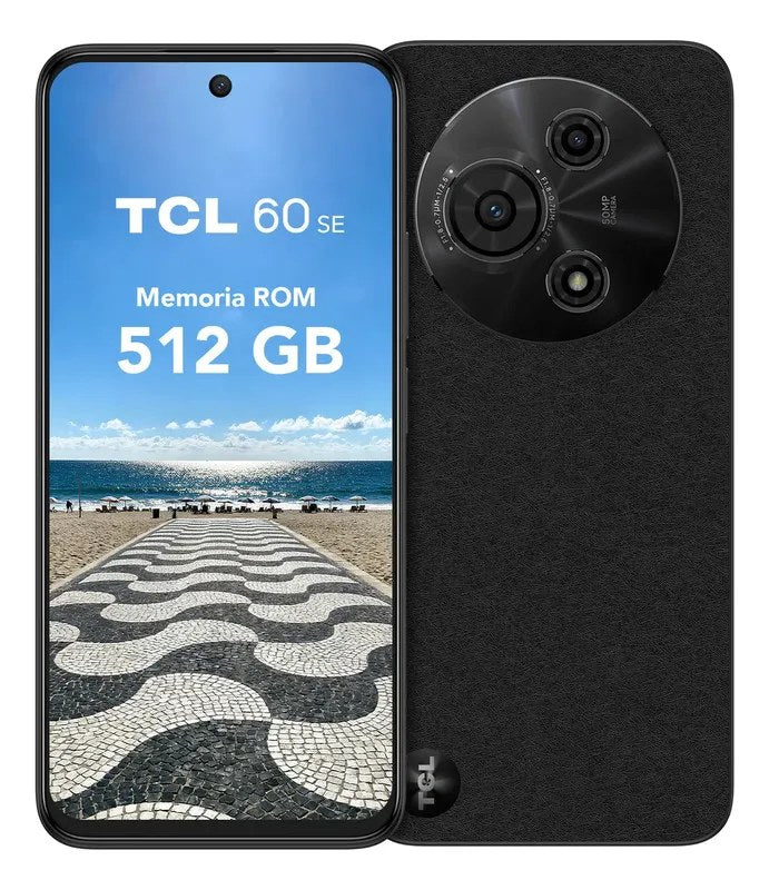 Smartphone TCL 60 SE 512GB Preto