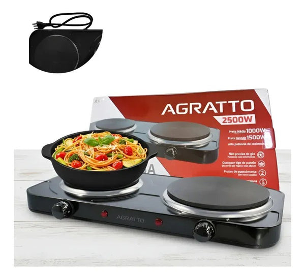 Fogão Elétrico Agratto 2500W Preto