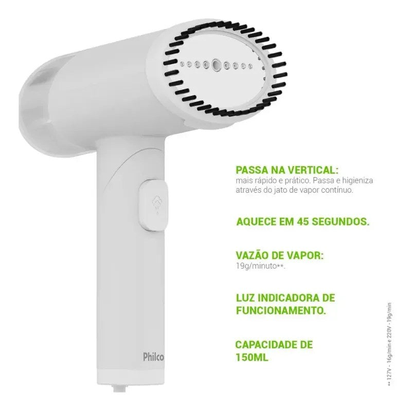 Passadeira a Vapor Dobrável Philco PVP06A 1250W Bivolt