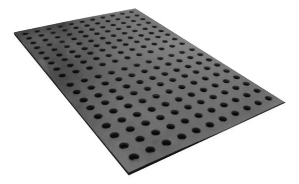 Piso de Borracha Vazado 0,90 x 1,00m