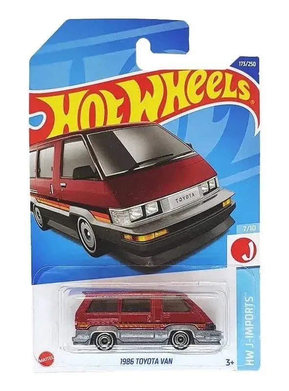 Hot Wheels 1986 Toyota Van Vermelho