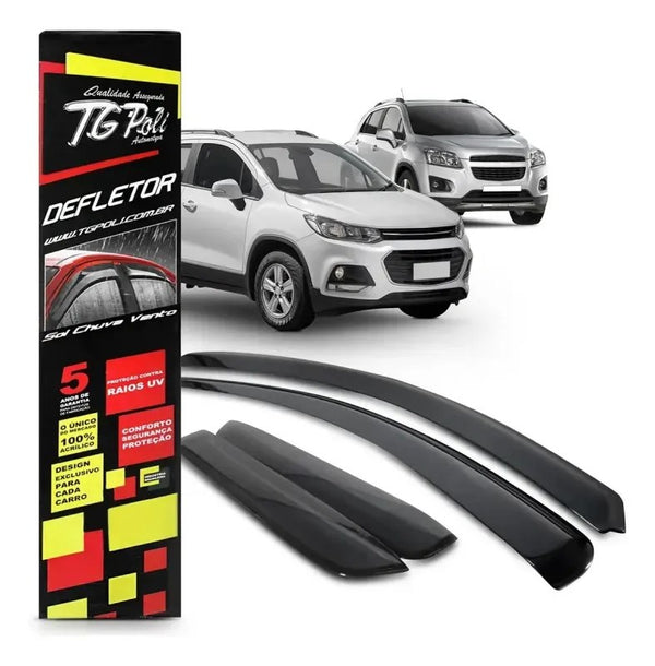 Calha de Chuva Tg Poli para Chevrolet Tracker 2013 a 2019 4 Portas