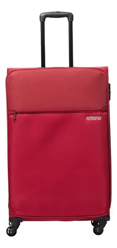 Mala de Viagem Grande American Tourister Frankfurt 78x51cm Vermelha