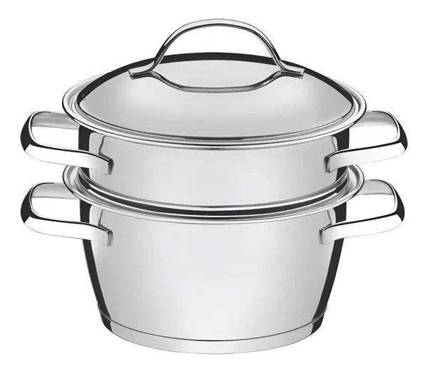 Cuscuzeira Tramontina Allegra Inox 16cm
