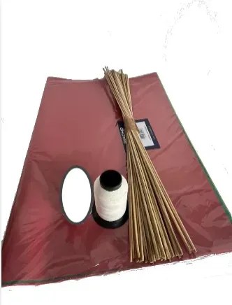 Kit para Fazer Pipa 100 Varetas, 100 Folhas e Linha