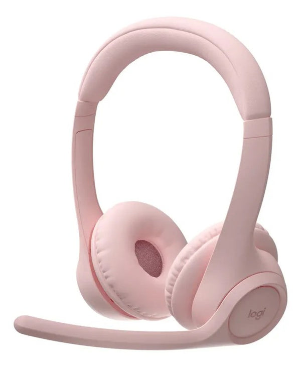 Headset Logitech Zone 300 Sem Fio Rosa