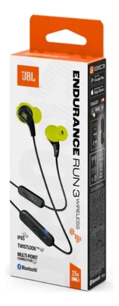 Fone Esportivo JBL Endurance Run 3 Sem Fio