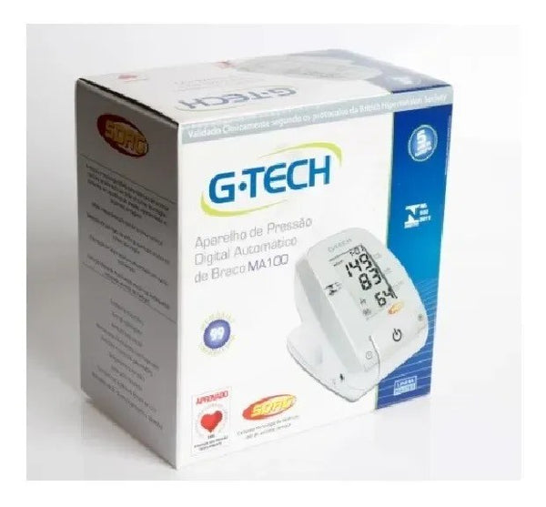 Aparelho de Pressão Digital de Braço G-Tech MA100