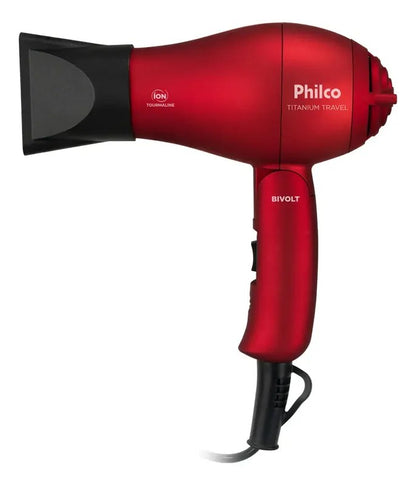 Secador de Cabelo Philco Titanium Travel 1000W Bivolt