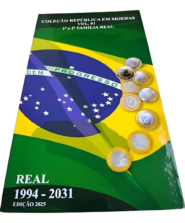 Álbum de Moedas do Real 30 Anos