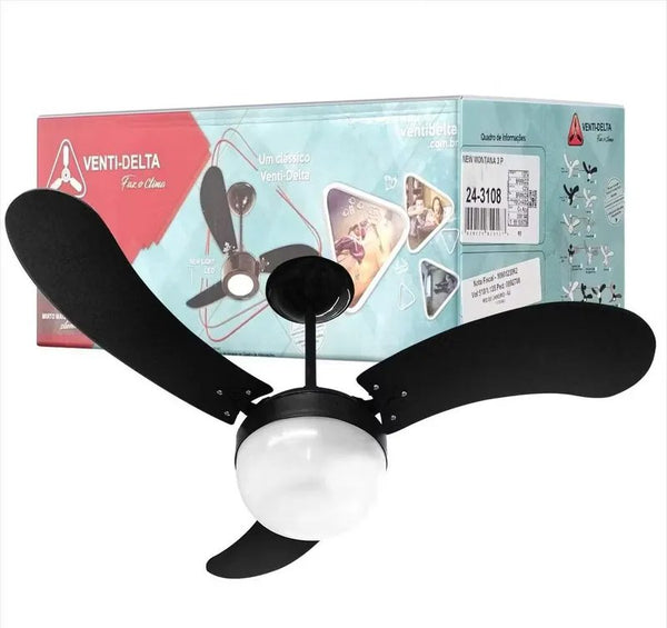 Ventilador de Teto Venti-Delta New Zeta 3 Pás 96cm