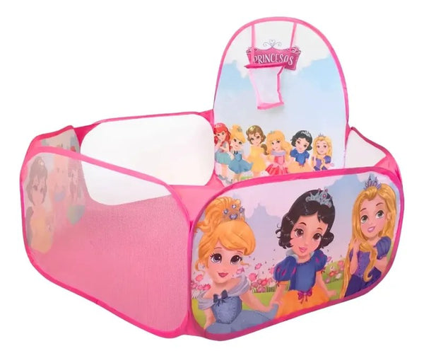 Piscina de Bolinhas Basquete Princesas sem Bolinhas