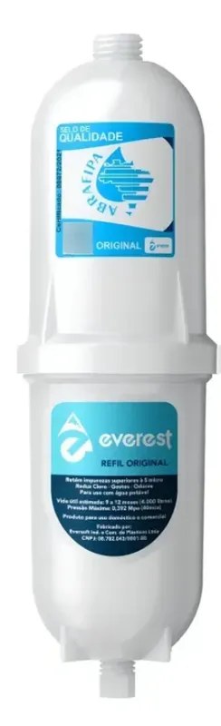 Refil Filtro Vela para Purificador Everest Soft