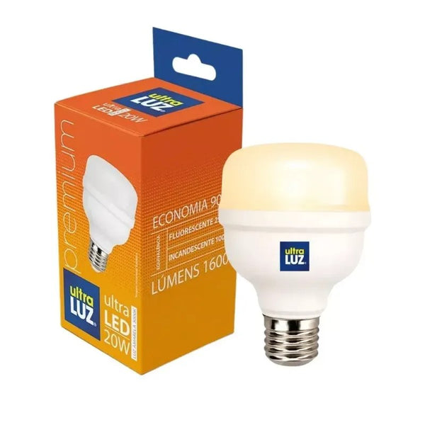 Lâmpada LED Bulbo 20W E27 3000K