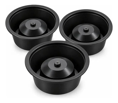 Kit 3 Adaptadores Tira Mau Cheiro para Ralo 10cm