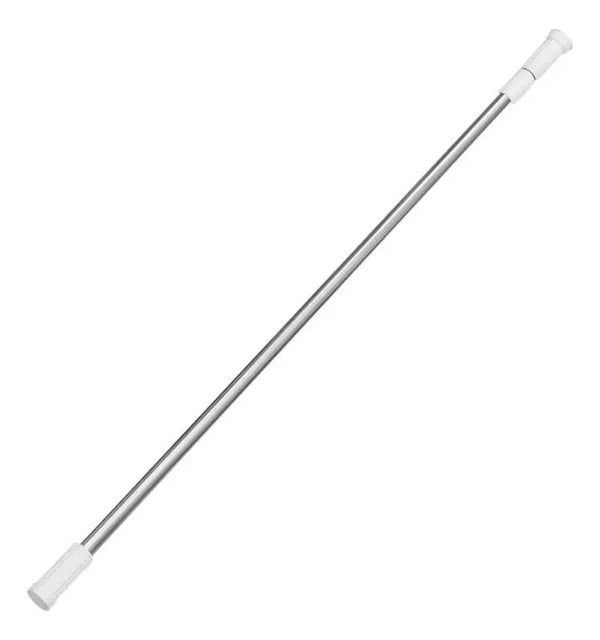 Varão Extensível Zein Aço Inox 2m para Cortina
